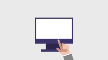 hediye kutusu bilgisayar ekran online alışveriş simgeleri