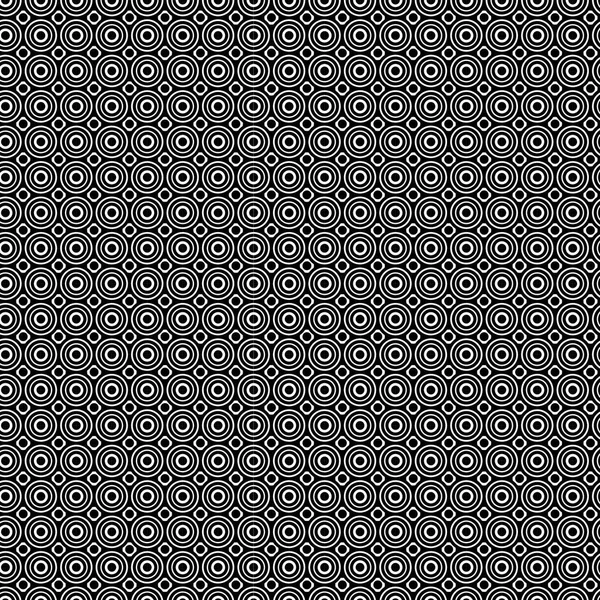 Monochrome geometrische Muster Hintergrund — Stockvektor