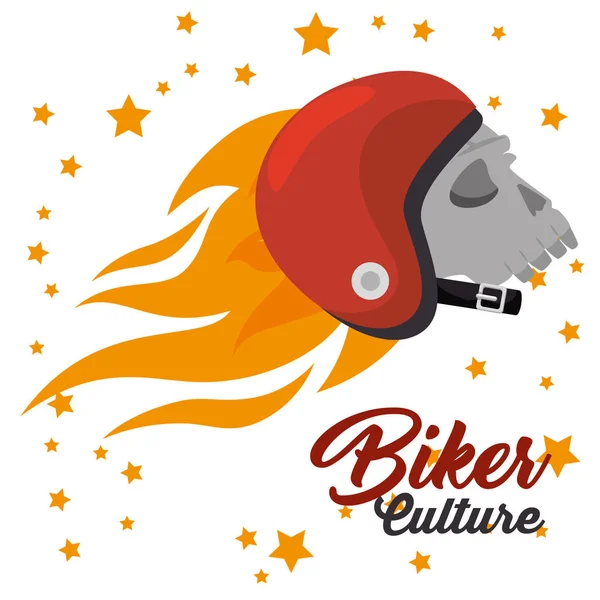 Capacete de motocicleta colorido — Vetor de Stock