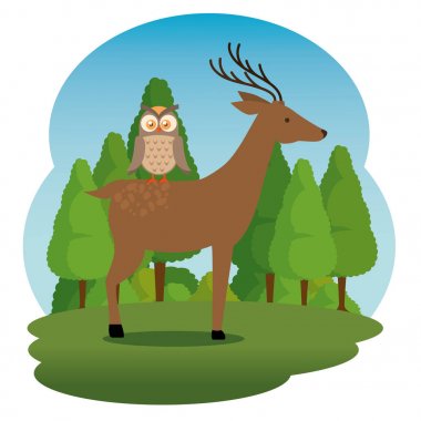 vahşi hayvan karikatür