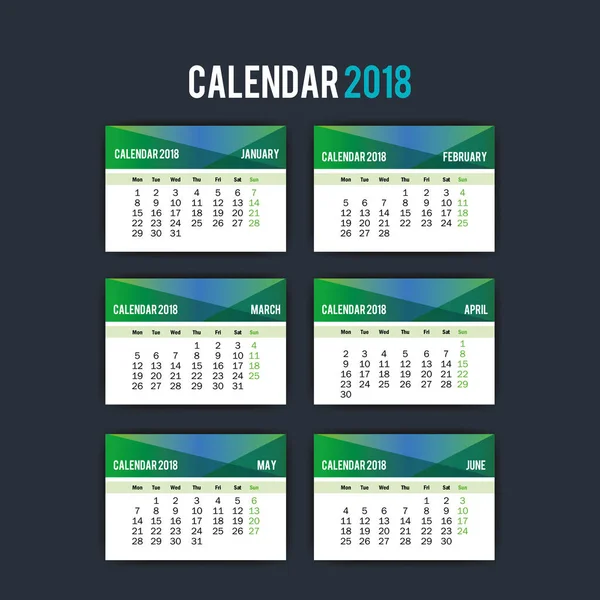 Calendar months isolated icon — Stock Vector