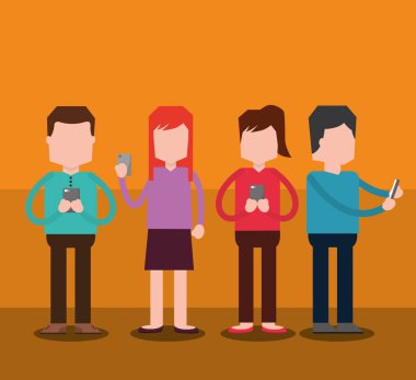 Smartphone teknoloji kullanan kişiler grubu