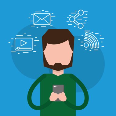 app sohbet smartphone tutan adam sakal