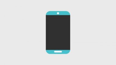 cep telefonu veya akıllı telefon simgeleri