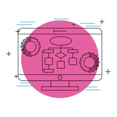 bilgisayar monitörü diyagramı gears teknolojisi