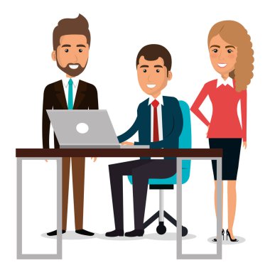 businespeople iş yerinde ekip grup