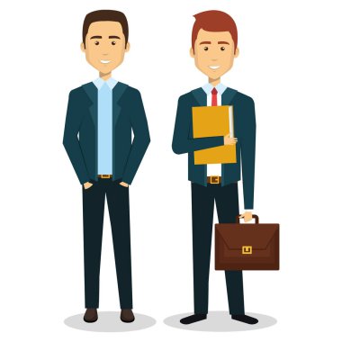 portföyü ile işadamı ekip çalışması grup