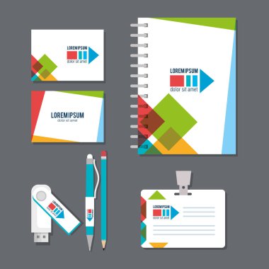 iş reklam öğeleri baskılı