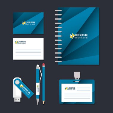 iş reklam öğeleri baskılı