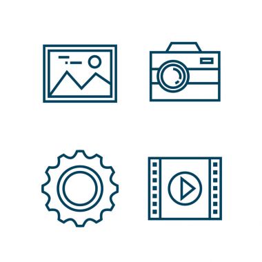 Ayarlar Menü akıllı telefon simgeleri