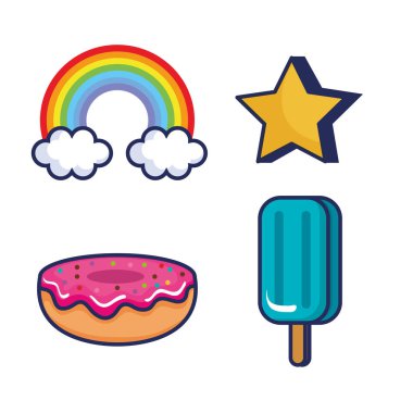 şirin pop sanat simgeler