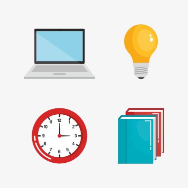 eğitim araçları Icons set