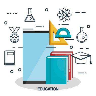 Online Eğitim Icons set