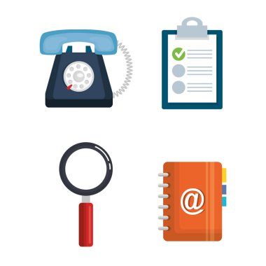 Müşteri Hizmetleri Icons set