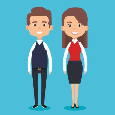 öğretmen okul avatar karakter