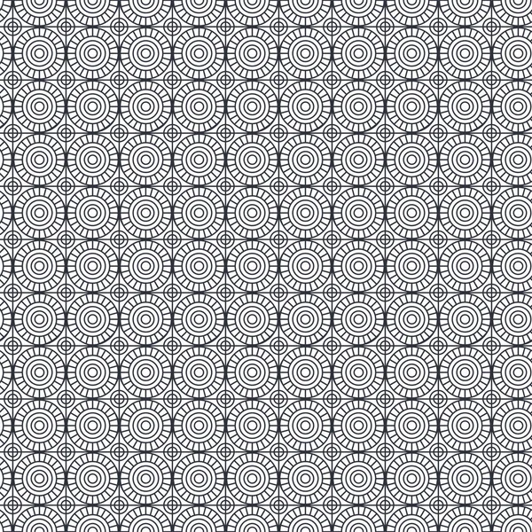 Geometrische Figuren Muster Hintergrund — Stockvektor