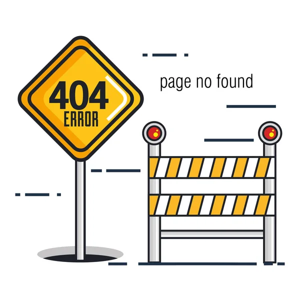 Iconos de error de conexión 404 — Archivo Imágenes Vectoriales