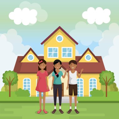 Evin dışında aile üyeleri