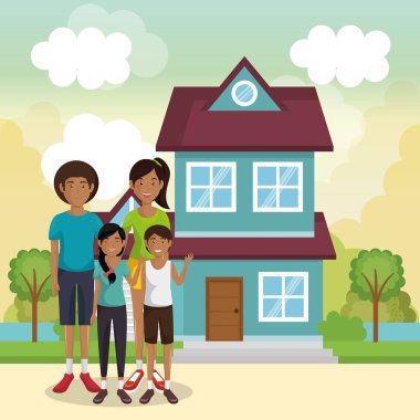 Evin dışında aile üyeleri