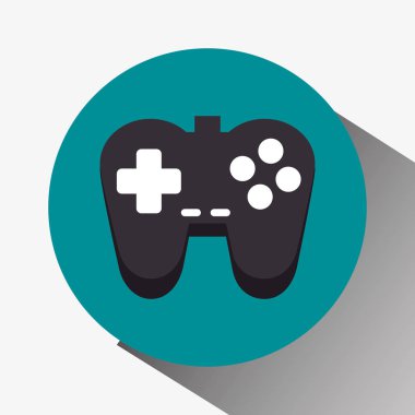 Denetim oyun izole simgesi