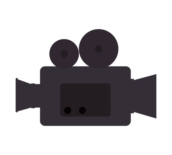 ไอคอนภาพยนตร์ของกล้องวิดีโอ — ภาพเวกเตอร์สต็อก