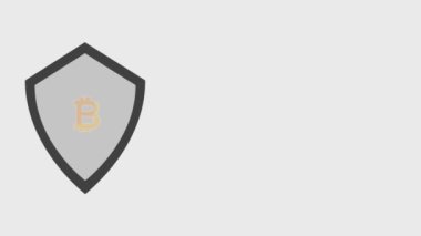 bitcoin cryptocurrency dijital animasyon