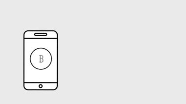 bitcoin cryptocurrency dijital animasyon