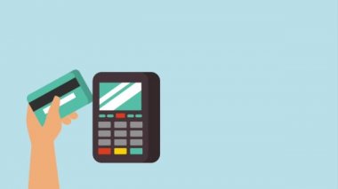 ödeme mobil online animasyon