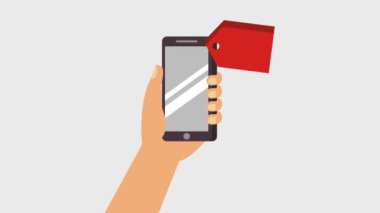 el smartphone ile tutarak