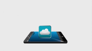 bulut depolama müzik ve video oynatıcı ile Smartphone