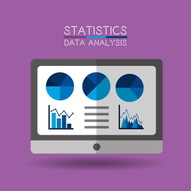 istatistik veri analizi ile dizüstü finansal bilgi