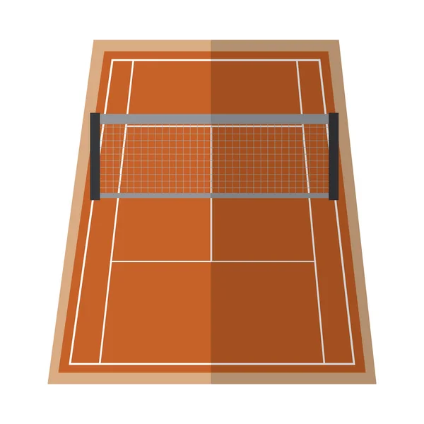 Icona del tennis immagine — Vettoriale Stock