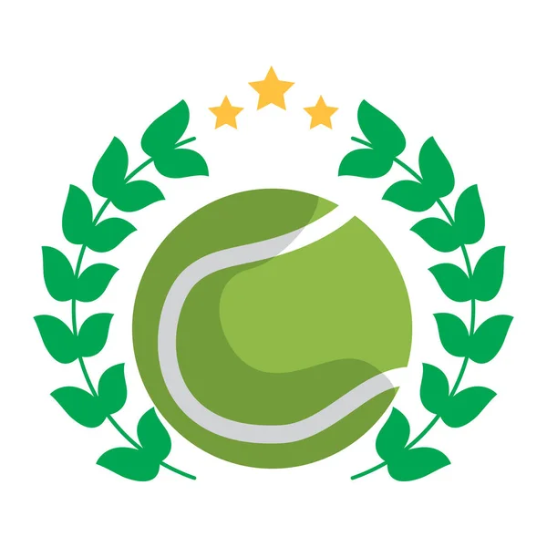 Tennis pictogramafbeelding — Stockvector