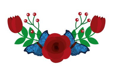 çiçek yaprakları dekorasyon düzenlemesi doğal