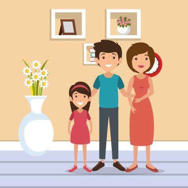 aile anne evde sahne yer