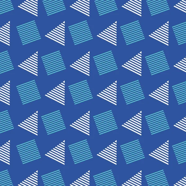 Geometriska sömlösa mönster trendiga memphis retro bakgrunden formgivningsmall — Stock vektor