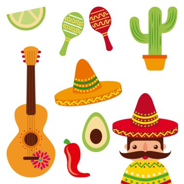 Meksika kavramı şenlikli kültür geleneği