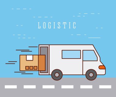 Lojistik teslimat aktarım hızı hizmeti