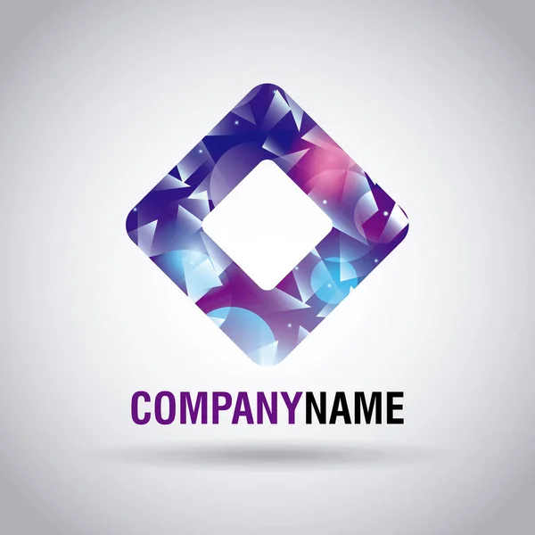 Firmenname corporate template business — Stockvektor