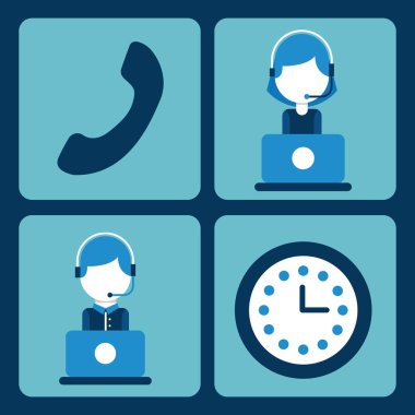 koleksiyon simgeler müşteri hizmet enstrüman öğesinin