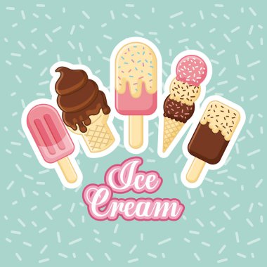 dondurma lezzetli çizgi film