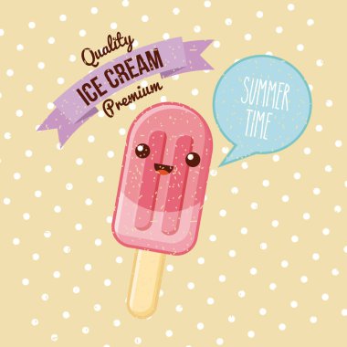 dondurma lezzetli çizgi film