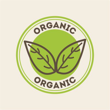 yaprakları organik simgesi