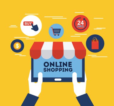 Online alışveriş düz