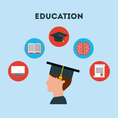 Öğrenci mezun düz