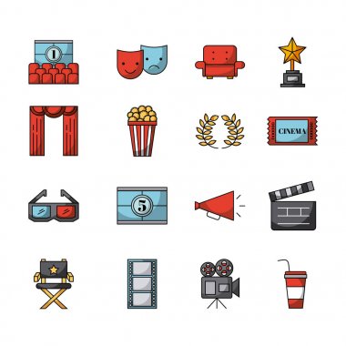 Filmler Icons set