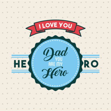 Babalar günü ile ilgili simgeler ve yazı resim 