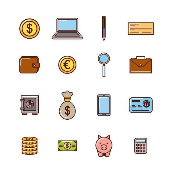 Money or economy related image — Stock Vector