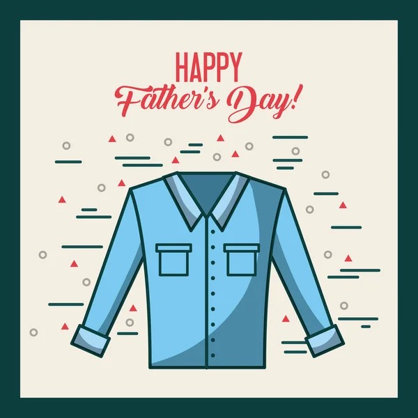 Fathers day related icons and lettering image — Stock Vector