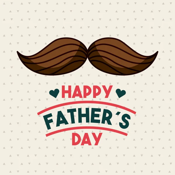 Fathers day related icons and lettering image — Stock Vector